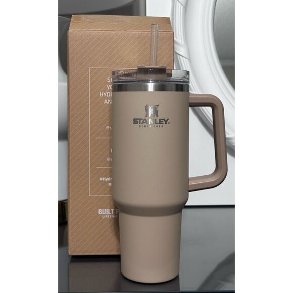 Stanley Adventure Quencher 40oz‎ Stainless Steel Tumbler- DRIFTWOOD